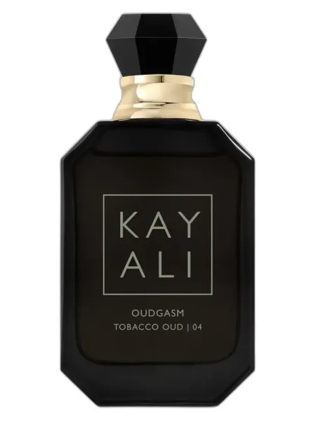 Frasco del perfume Kayali Fragrances Oudgasm Tobacco Oud | 04 Eau de Parfum Intense unisex Eau de Parfum