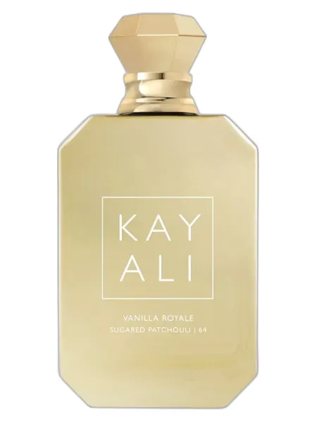 Frasco del perfume Kayali Fragrances Vanilla Royale Sugared Patchouli | 64 Eau De Parfum Intense unisex Eau de Parfum