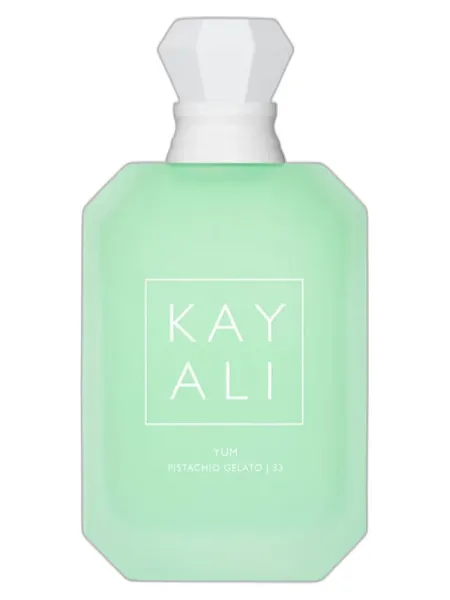 Frasco del perfume Kayali Fragrances Yum Pistachio Gelato | 33 unisex Eau de Parfum