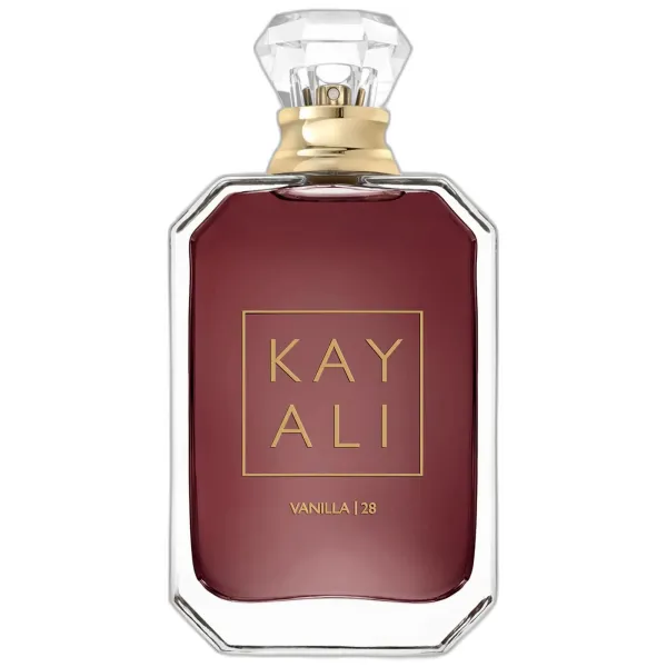Frasco del perfume Kayali Vanilla 28 Eau de Parfum