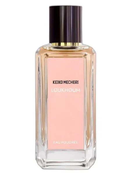 Frasco del perfume Keiko Mecheri Loukhoum Eau Poudree