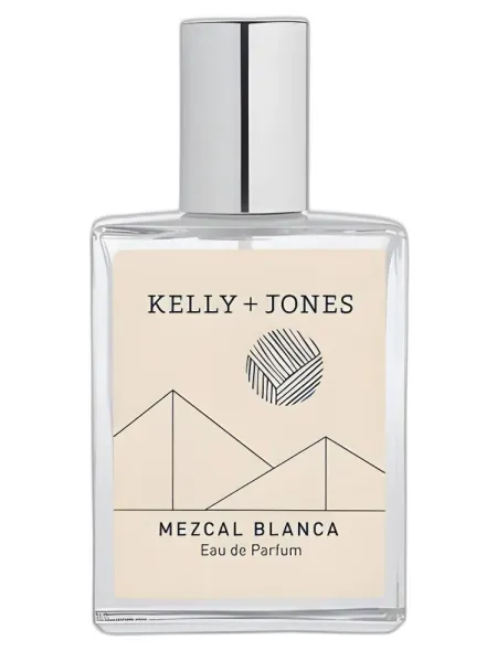 Frasco del perfume Kelly & Jones Mezcal Blanca unisex