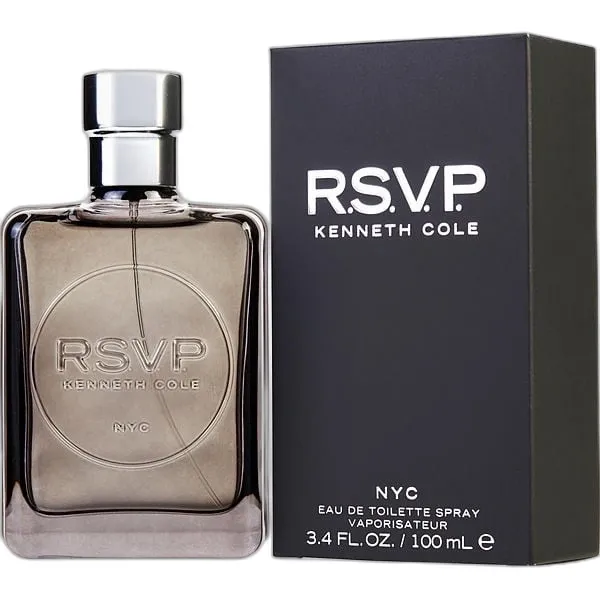 Frasco del perfume Kenneth Cole Rsvp Eau de Toilette