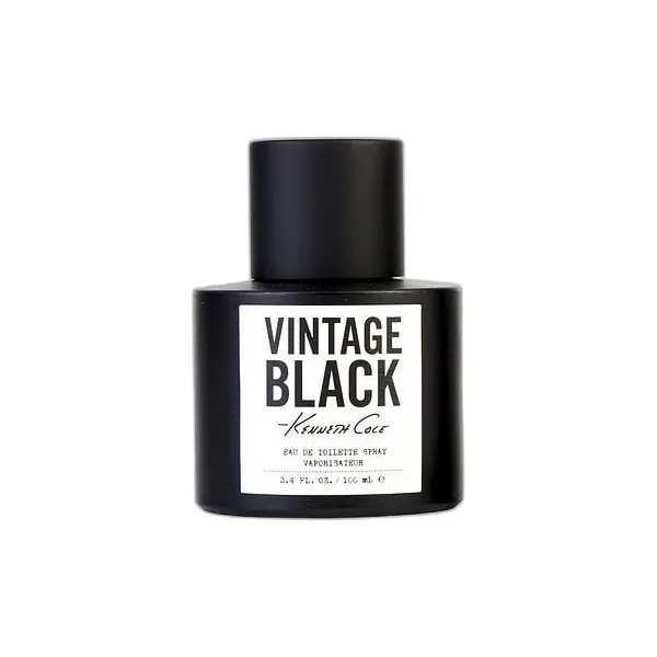Frasco del perfume Kenneth Cole Vintage Black Eau de Toilette
