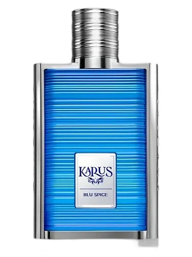 Frasco del perfume Khadlaj Karus Blu Spice Eau de Parfum
