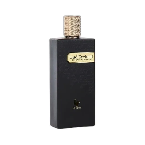 Frasco del perfume Khadlaj La Fede Oud Exclusif Eau de Parfum