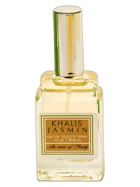 Frasco del perfume Khalis Jasmin An Aura of Purity