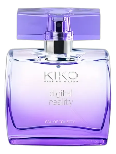 Frasco del perfume Kiko Milano Digital Reality