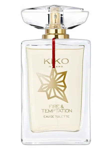 Frasco del perfume Kiko Milano Fire & Temptation