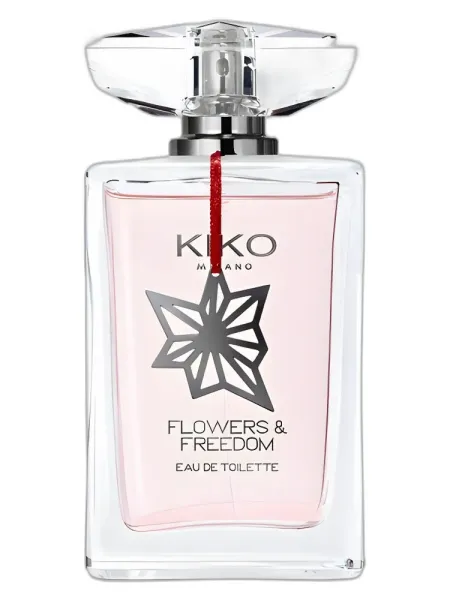 Frasco del perfume Kiko Milano Flowers & Freedom