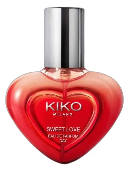 Frasco del perfume Kiko Milano Sweet Love Day