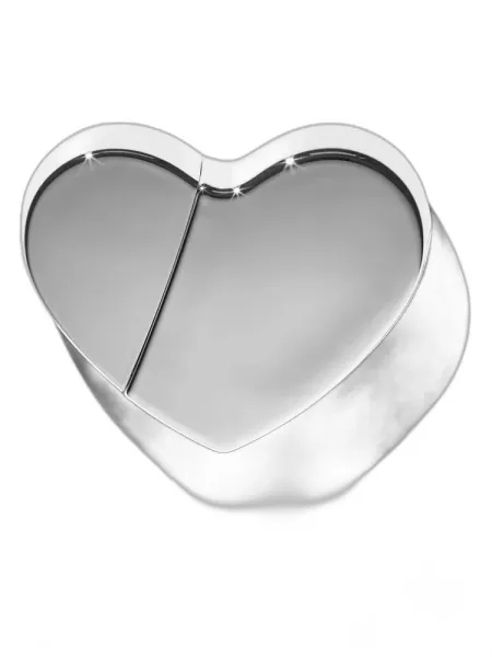Frasco del perfume KKW Fragrance Hearts Silver