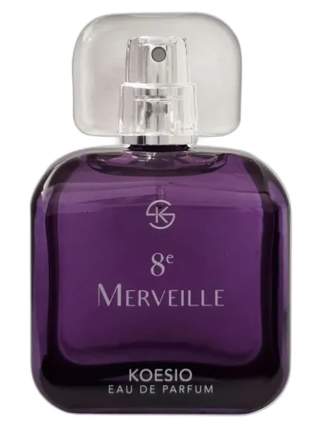 Frasco del perfume Koesio 8e Merveille Eau de Parfum