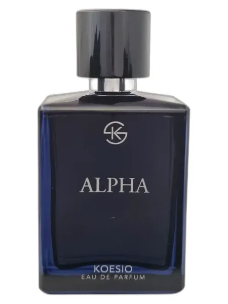 Frasco del perfume Koesio Alpha