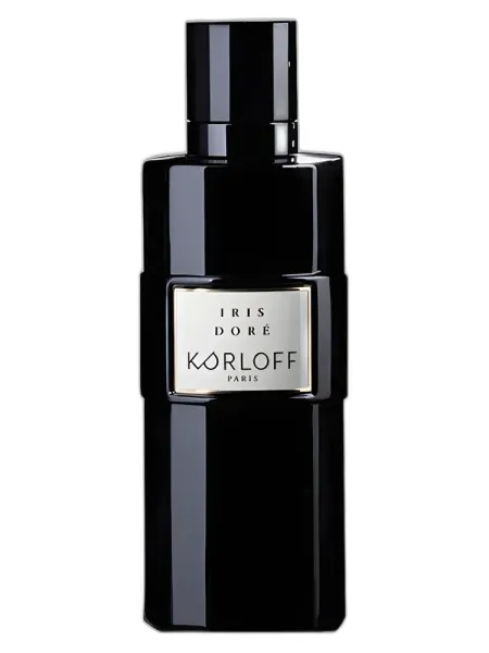 Frasco del perfume Korloff Paris Iris Dore unisex