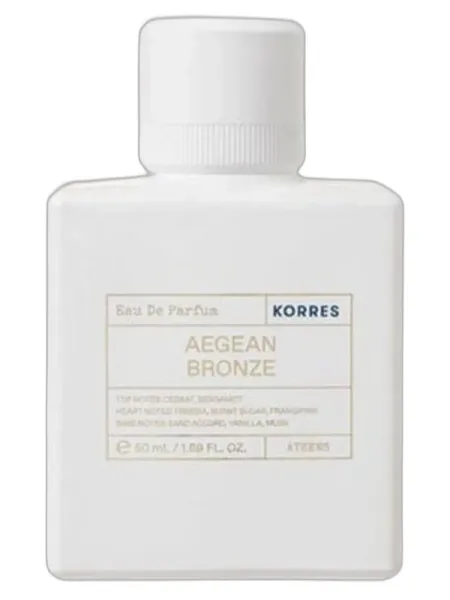 Frasco del perfume Korres Aegean Bronze unisex