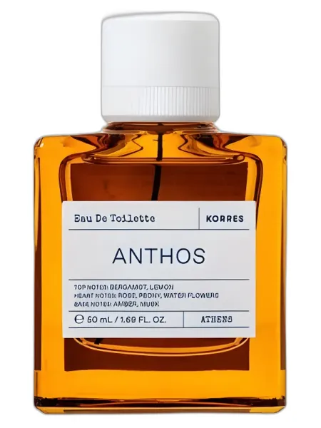 Frasco del perfume Korres Anthos unisex
