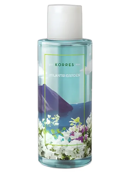 Frasco del perfume Korres Atlantis Garden