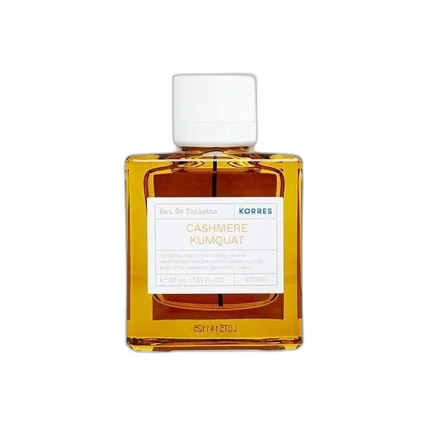 Frasco del perfume Korres Cashmere Kumquat Eau de Toilette
