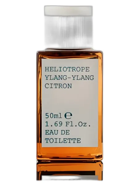Frasco del perfume Korres Heliotrope Ylang Ylang Citron