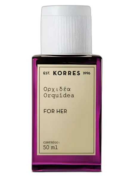 Frasco del perfume Korres Orquidea unisex