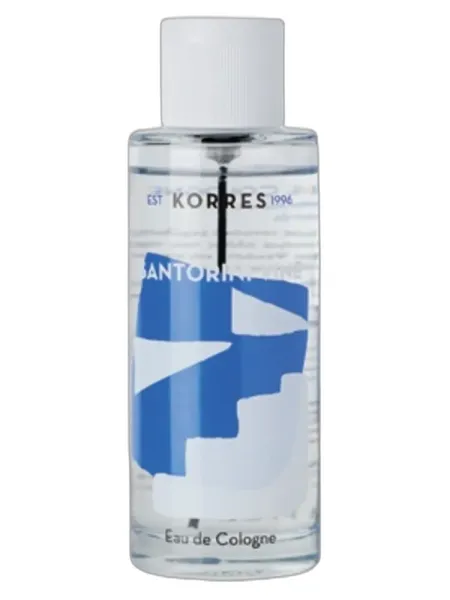 Frasco del perfume Korres Santorini Vine Eau de Cologne unisex Eau de Cologne