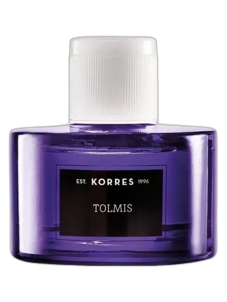 Frasco del perfume Korres Tolmis