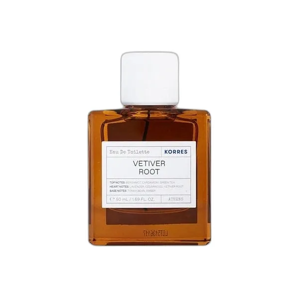 Frasco del perfume Korres Vetiver Root Eau de Toilette