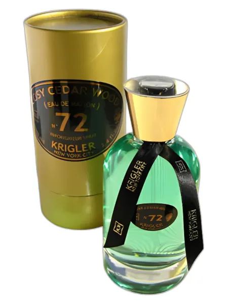 Frasco del perfume Krigler Cosy Cedar Wood 72