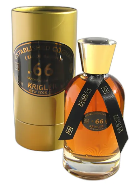 Frasco del perfume Krigler Established Cognac 66