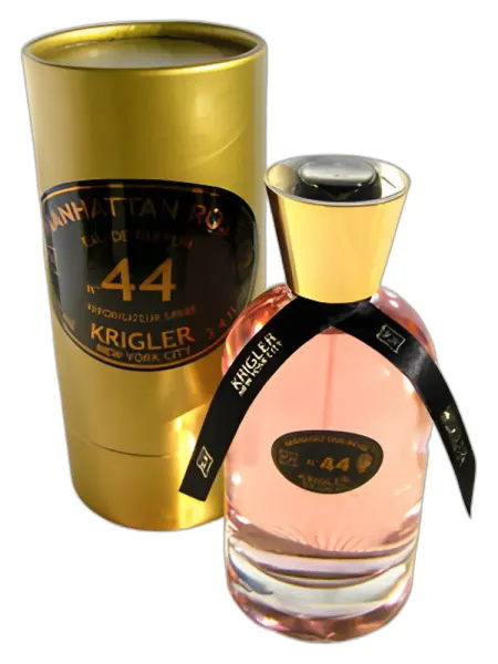 Frasco del perfume Krigler Manhattan Rose 44