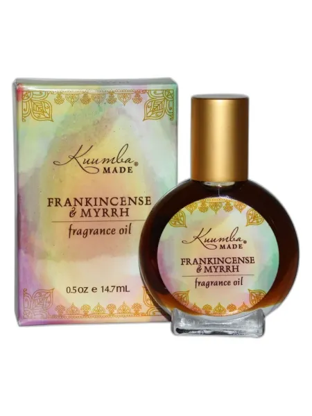 Frasco del perfume Kuumba Made Frankincense & Myrrh unisex