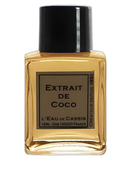 Frasco del perfume L'Eau De Cassis Coco unisex