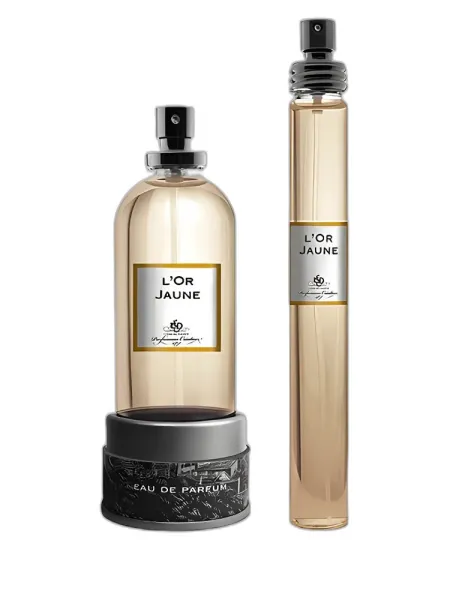Frasco del perfume L'Eau De Cassis L'Or Jaune unisex