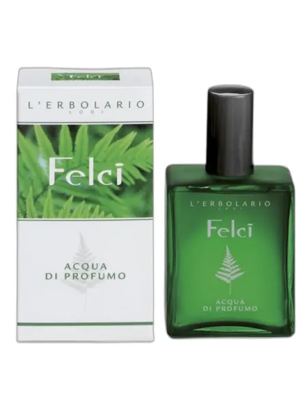 Frasco del perfume L'Erbolario Felci