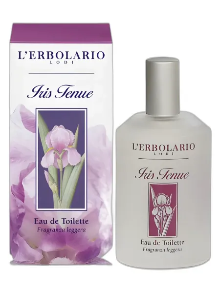 Frasco del perfume L'Erbolario Iris Tenue Eau de Parfum