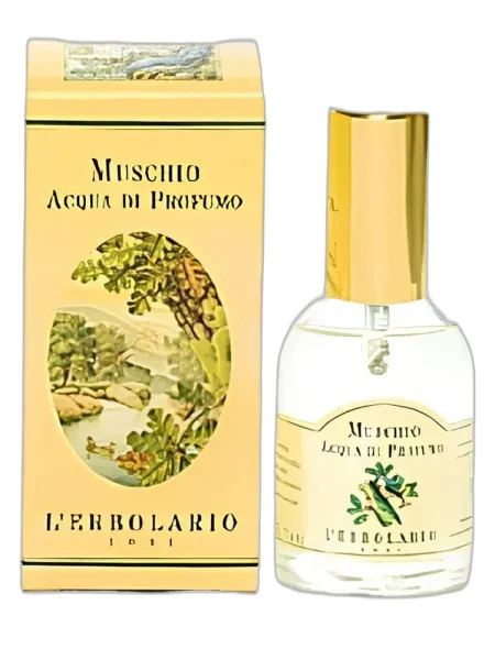 Frasco del perfume L'Erbolario Muschio unisex