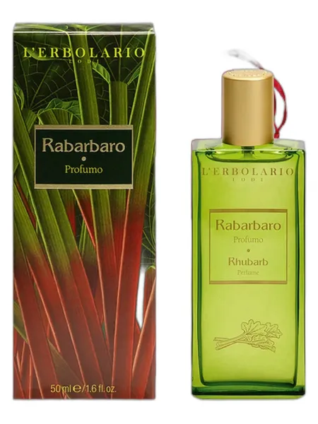 Frasco del perfume L'Erbolario Rhubarb Rabarbaro unisex