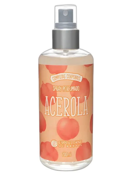 Frasco del perfume L’Occitane Au Brésil Compotas Corporais Acerola L'Occitane Au Bresil