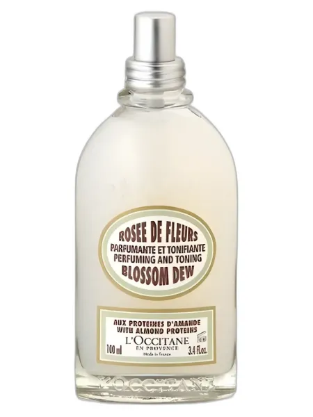 Frasco del perfume L'Occitane en Provence Blossom Dew Rosee de Fleurs