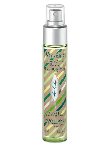 Frasco del perfume L'Occitane en Provence Brume Corps Fraiche Verveine unisex
