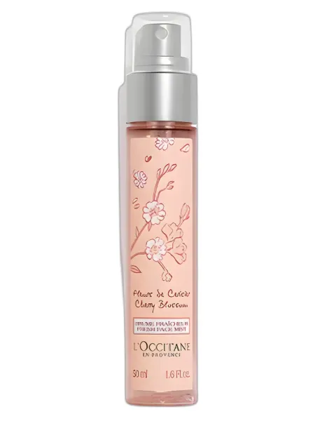 Frasco del perfume L'Occitane en Provence Brume Fraicheur Visage Fleurs de Cerisier