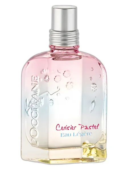 Frasco del perfume L'Occitane en Provence Cerisier Pastel Eau Legere