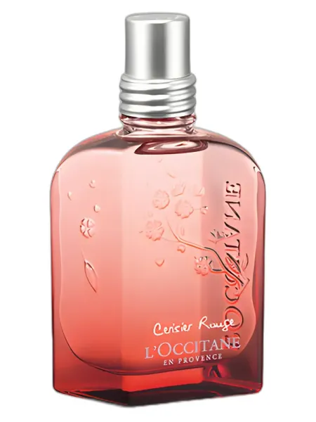 Frasco del perfume L'Occitane en Provence Cerisier Rouge Eau Intense Intense / Parfum-like