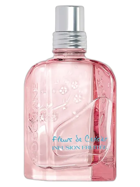 Frasco del perfume L'Occitane en Provence Fleurs de Cerisier Infusion Fruitee