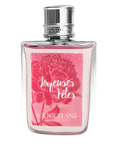 Frasco del perfume L'Occitane en Provence Joyeuses Fetes