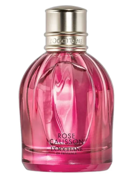 Frasco del perfume L'Occitane en Provence Rose Calisson
