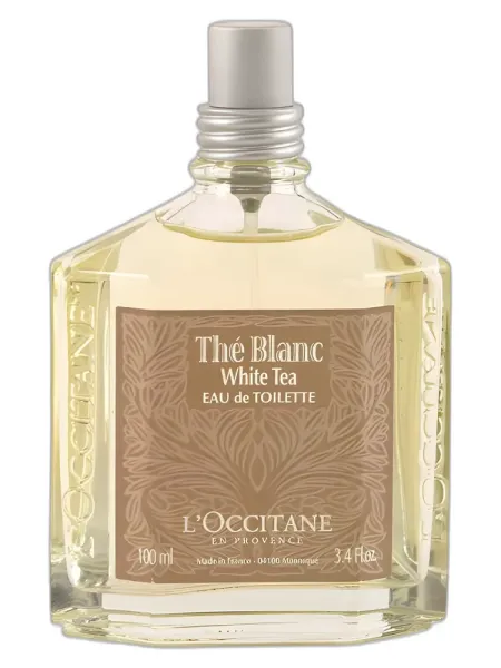 Frasco del perfume L'Occitane en Provence The Blanc White Tea