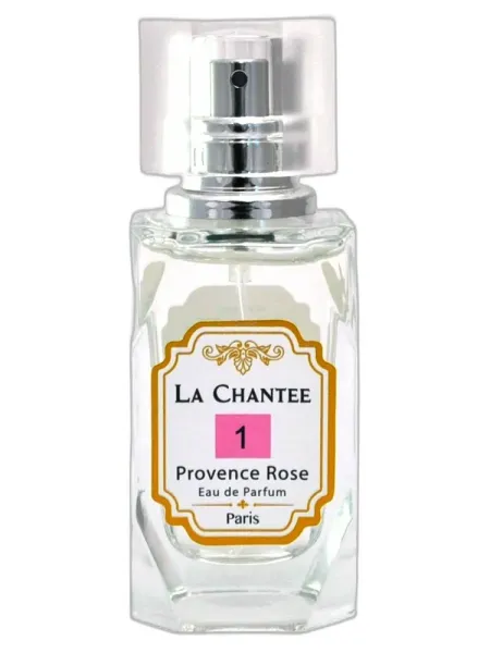 Frasco del perfume LA CHANTEE Provence Rose No. 1 Eau de Parfum