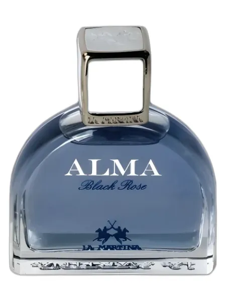 Frasco del perfume La Martina Alma Colecion Privada Black Rose unisex
